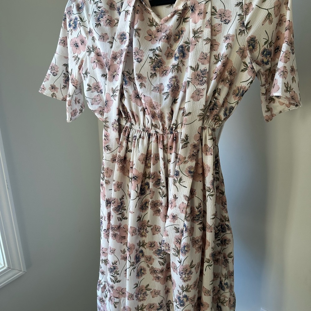Floral Pink Dress